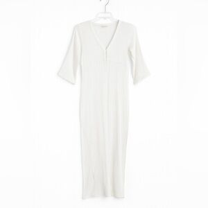 Vintage Italian Cotton Gauze AMBASH MIDI dress | made in Italy | XS-S